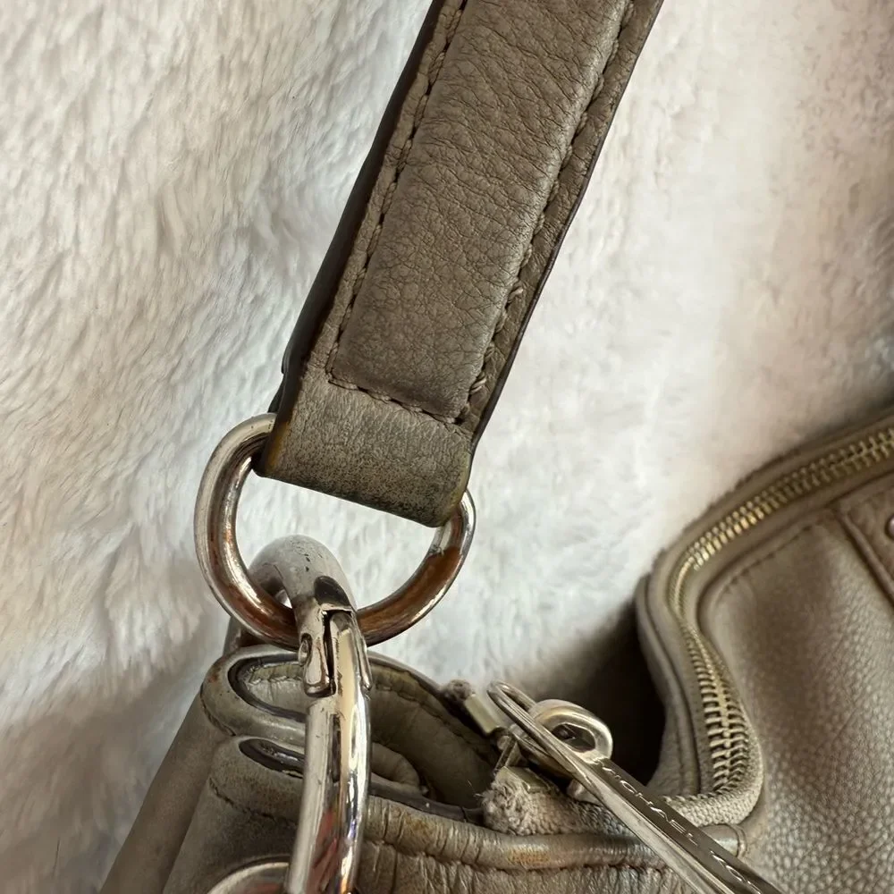 Michael Kors Gray Shoulder Bag